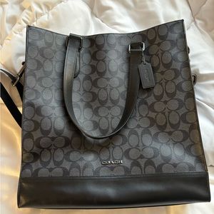 Coach Graham Structured Tote In Signature Canvas